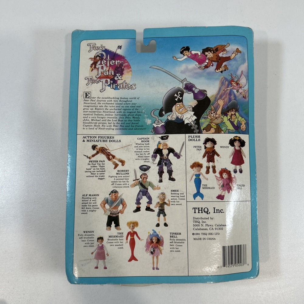 Fox's Peter Pan & the Pirates Smee Action Figure – Bobbing Head – Vintage - Picture 5 of 7